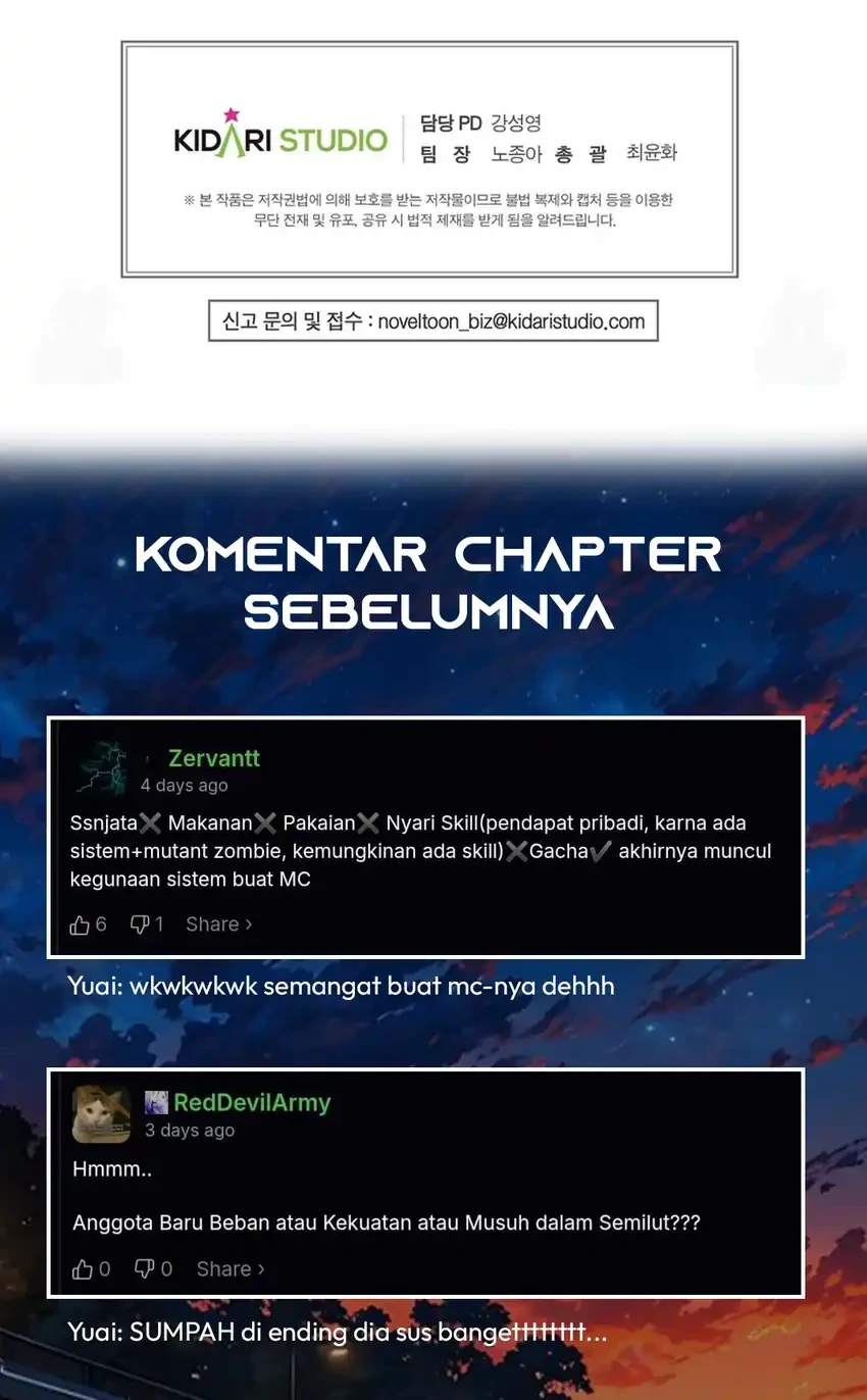 Office Worker in the Ice Age Apocalypse Chapter 38 Gambar 81