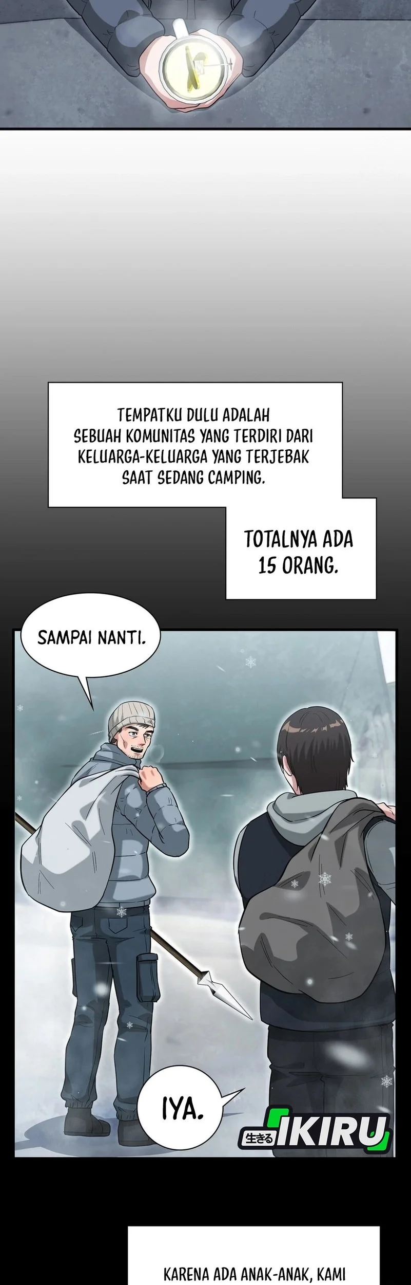 Office Worker in the Ice Age Apocalypse Chapter 39 Gambar 10