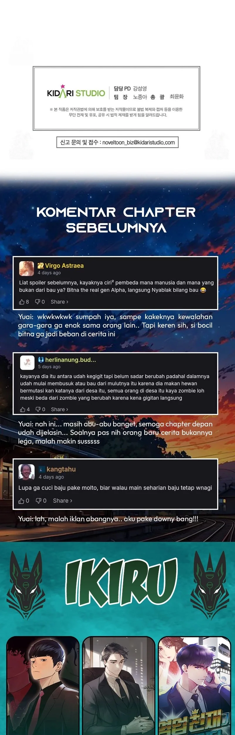 Office Worker in the Ice Age Apocalypse Chapter 39 Gambar 62