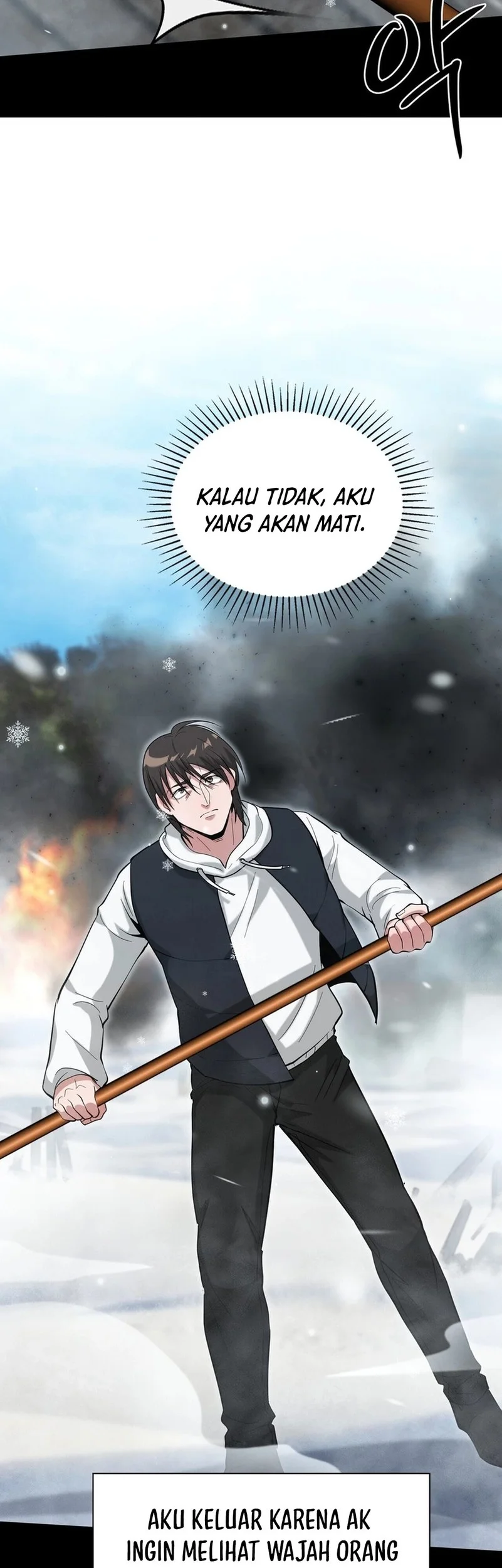 Office Worker in the Ice Age Apocalypse Chapter 39 Gambar 34