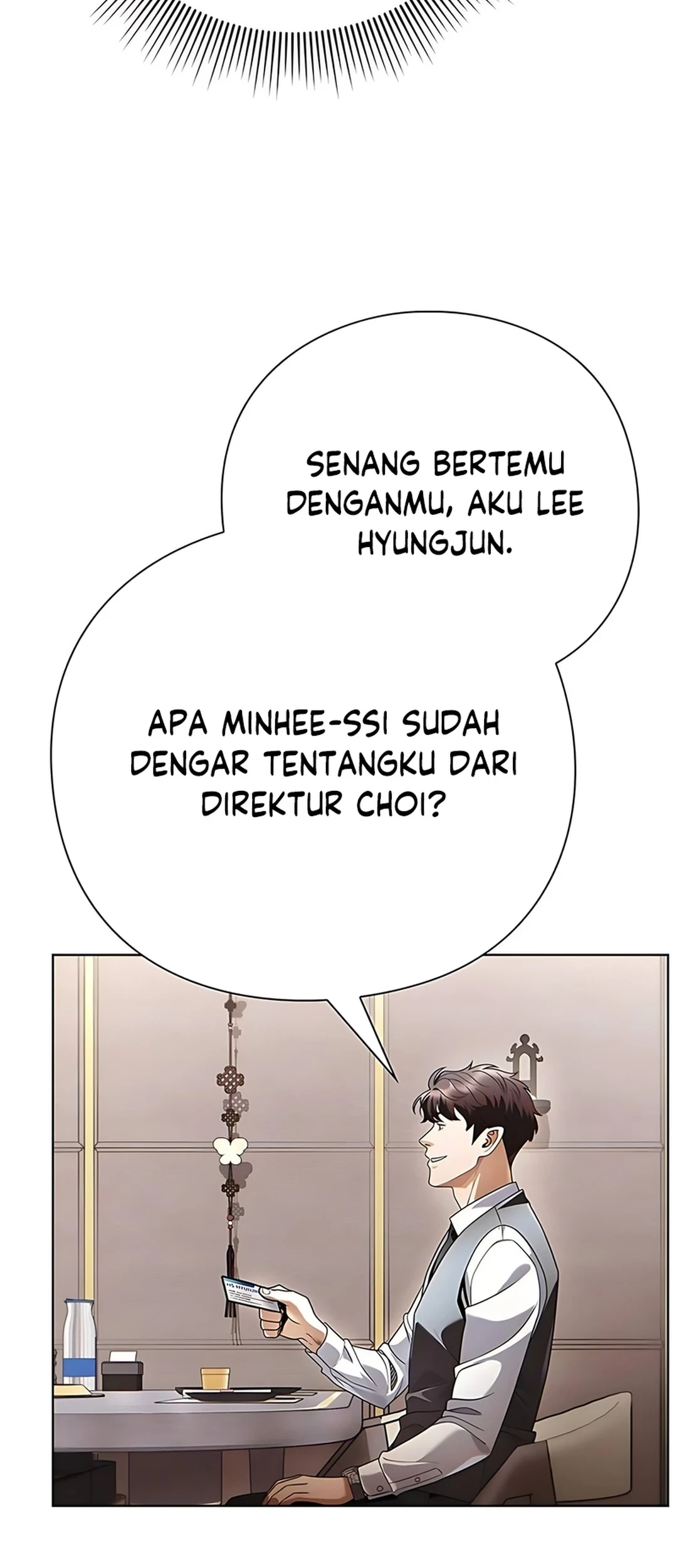 Office Worker Who Sees Fate Chapter 135 Gambar 48