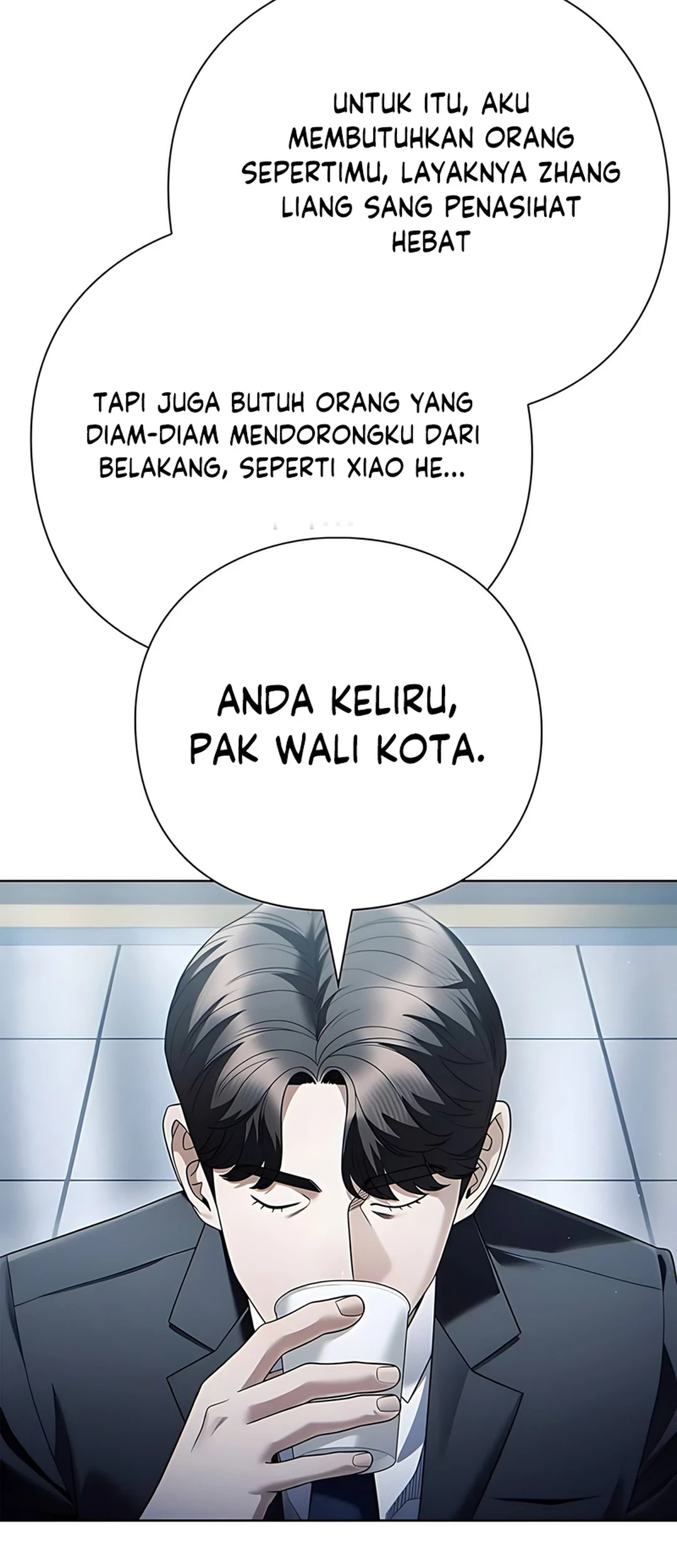Office Worker Who Sees Fate Chapter 136 Gambar 58