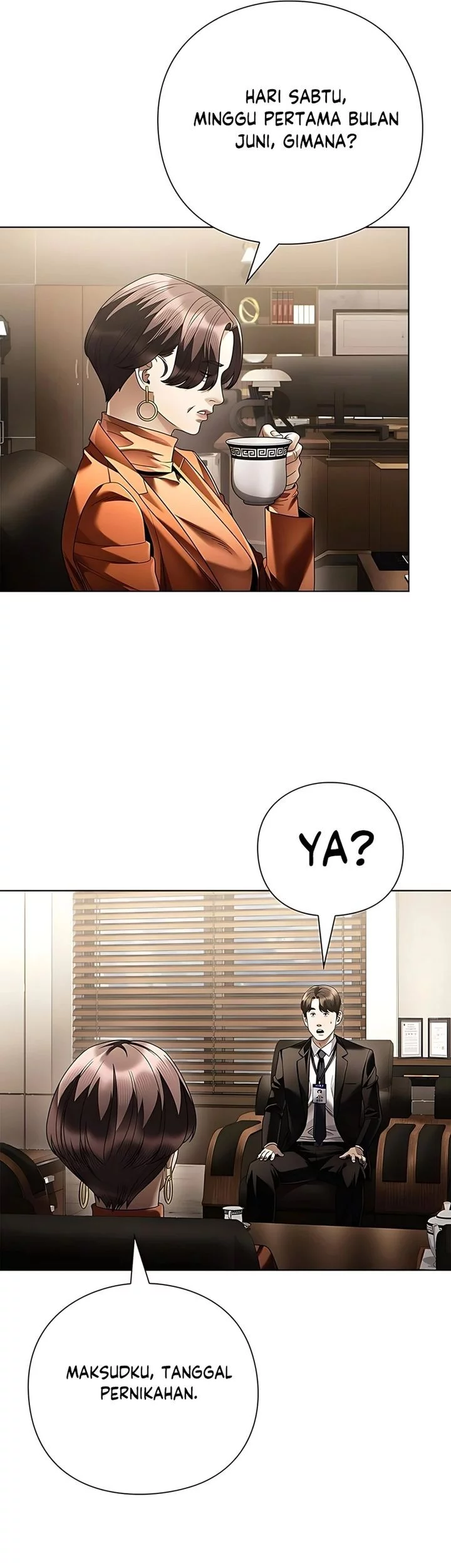 Office Worker Who Sees Fate Chapter 143 Gambar 56