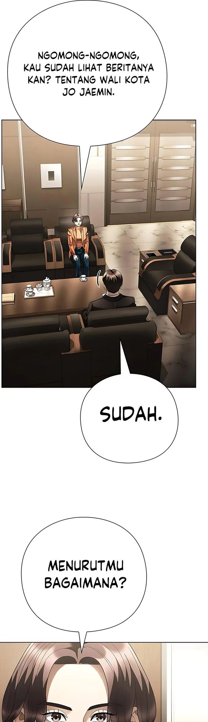 Office Worker Who Sees Fate Chapter 143 Gambar 74