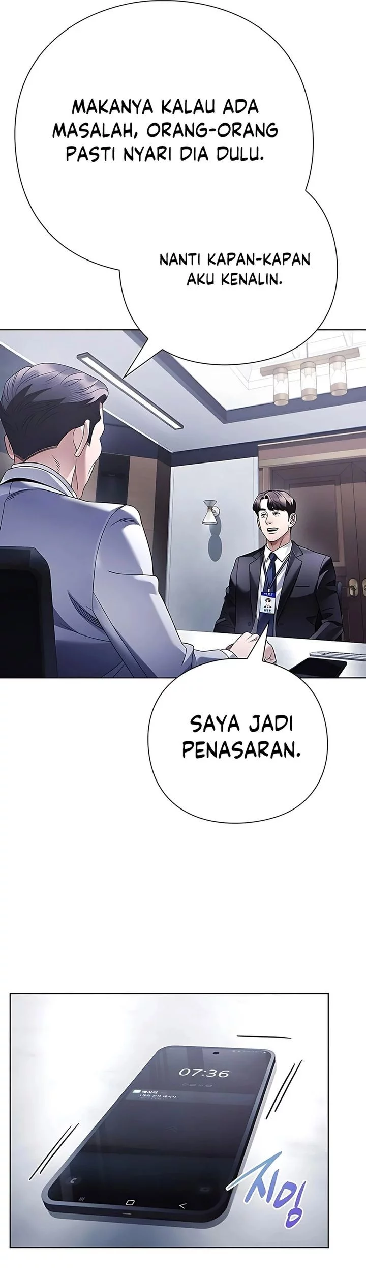 Office Worker Who Sees Fate Chapter 145 Gambar 56