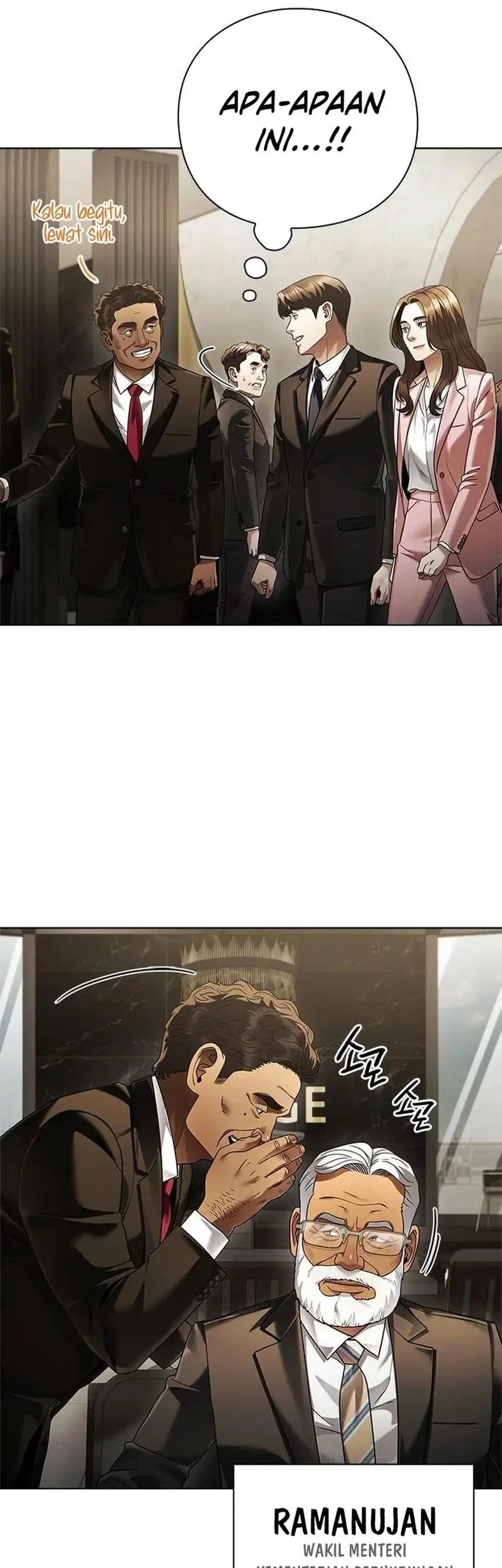 Office Worker Who Sees Fate Chapter 151 Gambar 55