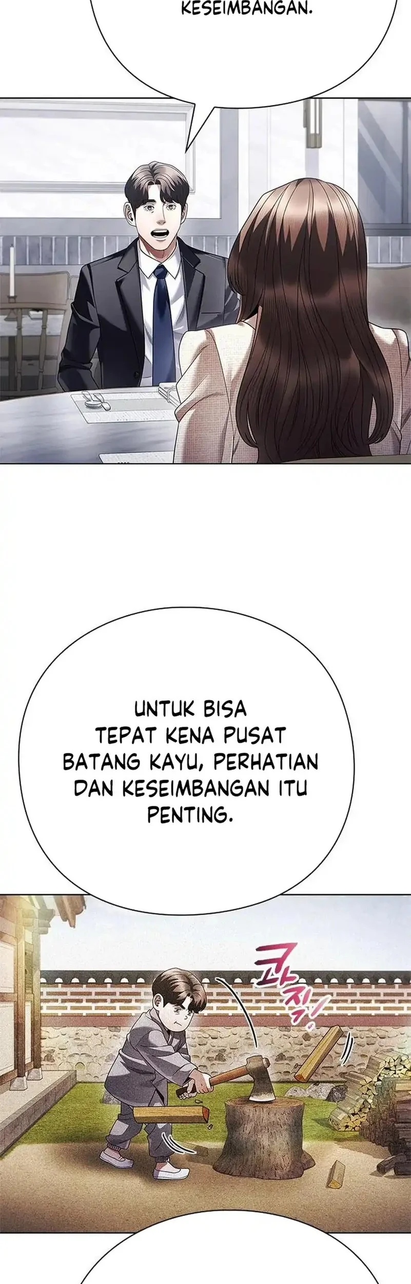 Office Worker Who Sees Fate Chapter 152 Gambar 85