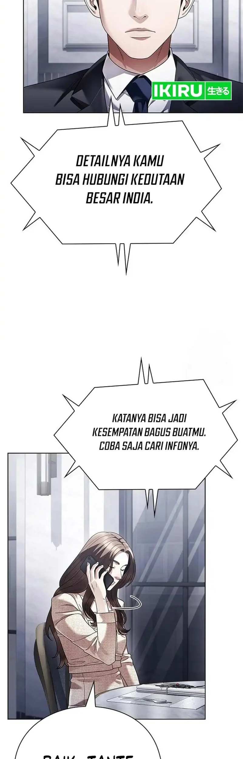 Office Worker Who Sees Fate Chapter 152 Gambar 126