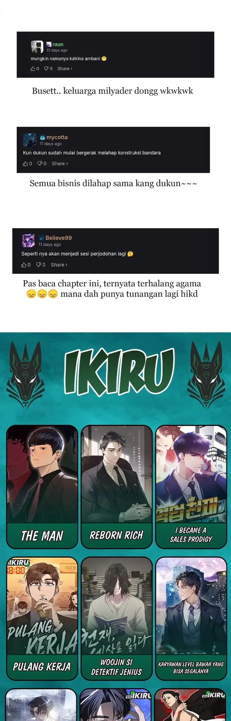 Office Worker Who Sees Fate Chapter 153 Gambar 77