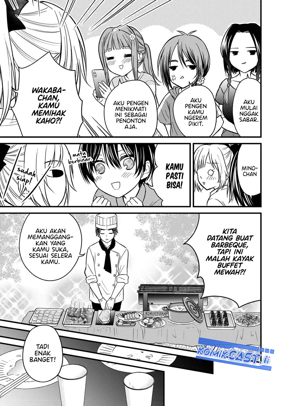 Ojousama no Shimobe Chapter 157 Gambar 9