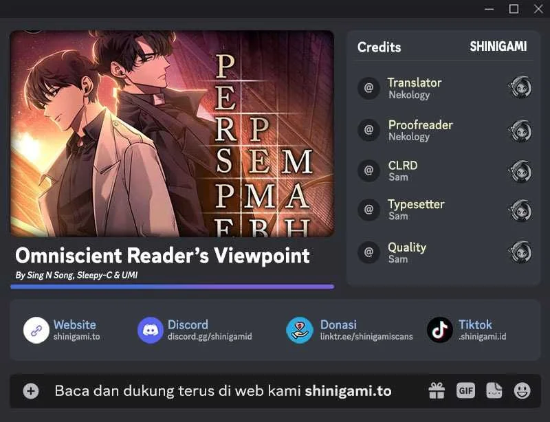 Komik Omniscient Readers Viewpoint Chapter 291 gambar nomor 1