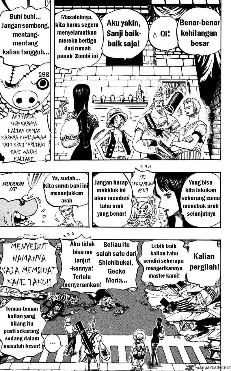 One Piece Chapter 450 Gambar 15