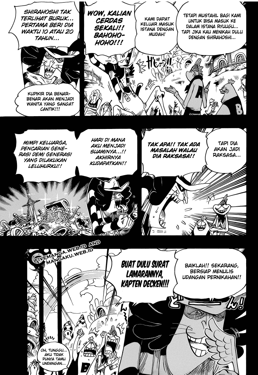 One Piece Chapter 626 Gambar 4