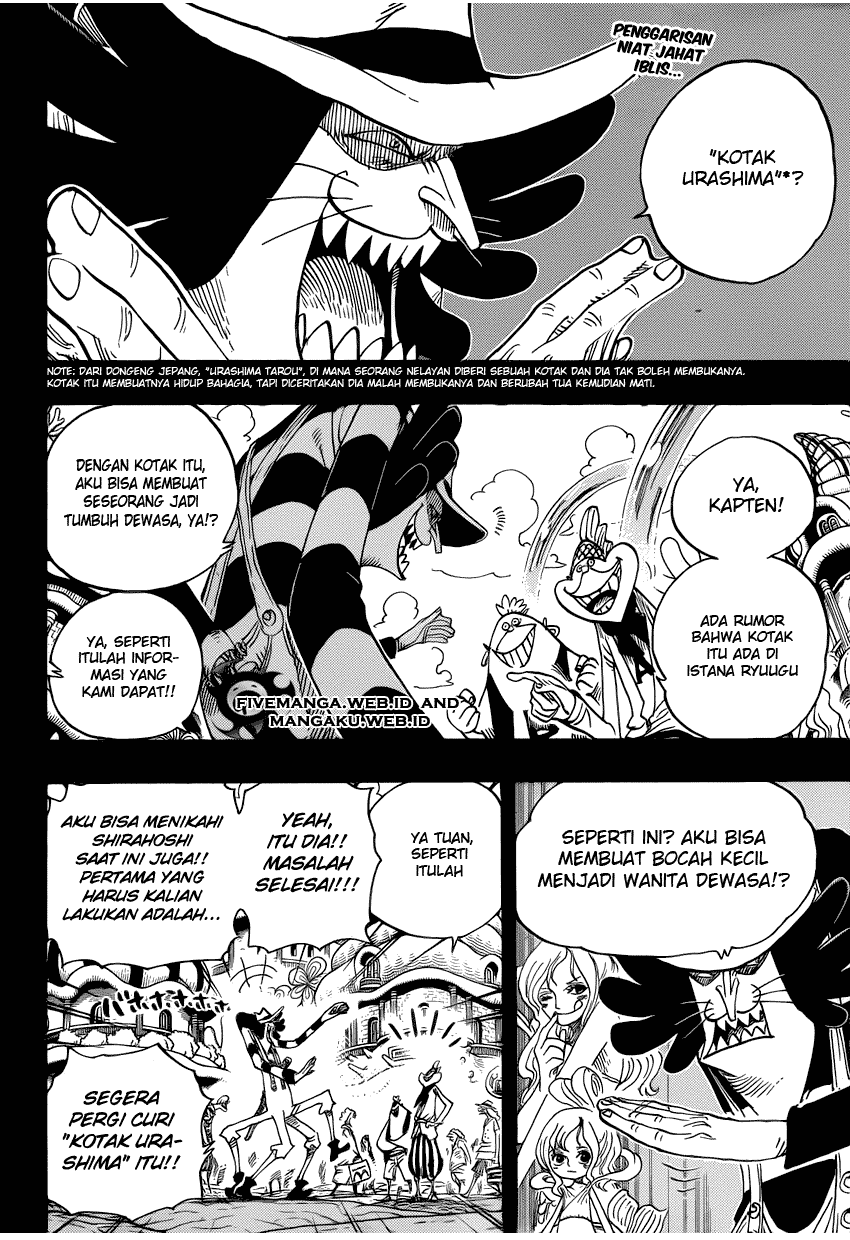 One Piece Chapter 626 Gambar 3