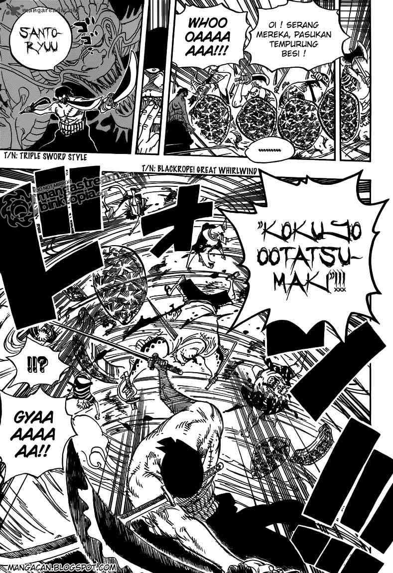 One Piece Chapter 635 Gambar 7