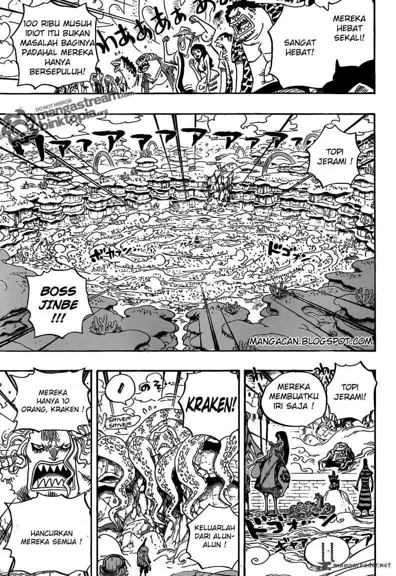 One Piece Chapter 635 Gambar 17