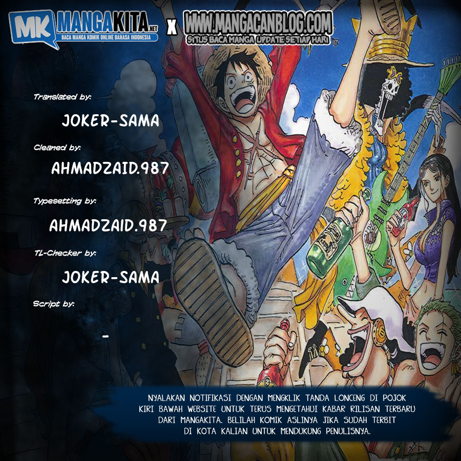 Komik One Piece Chapter 978.5 gambar nomor 1