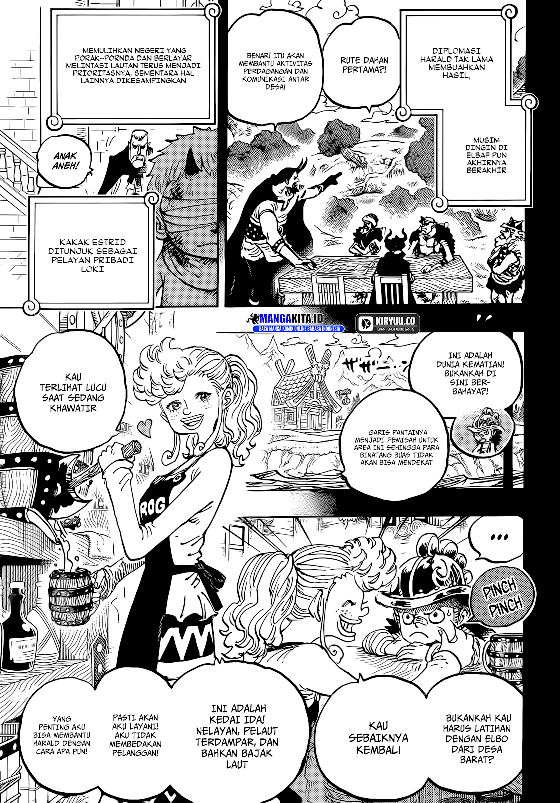 One Piece Chapter 1154 Gambar 9