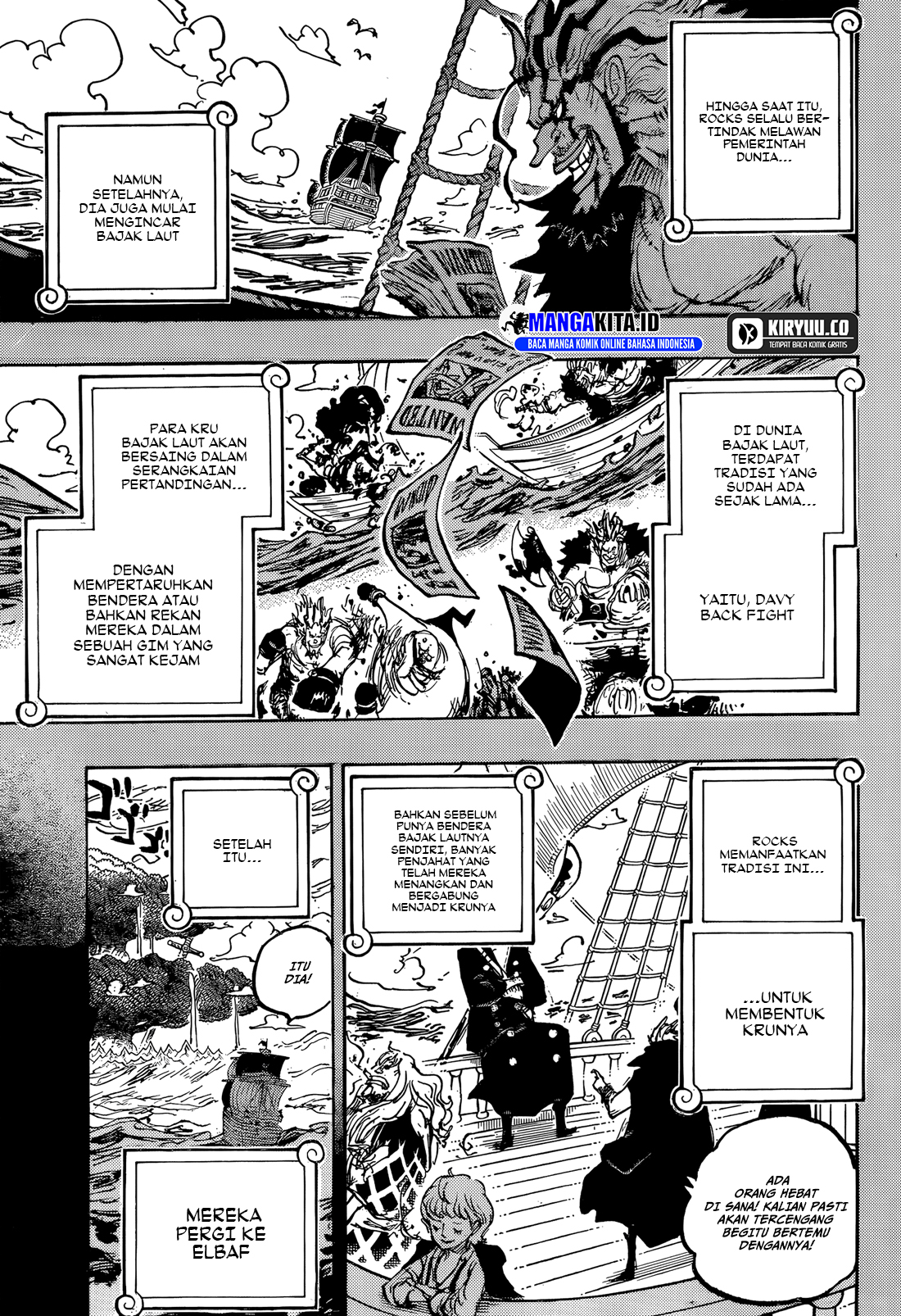 One Piece Chapter 1155 Gambar 9