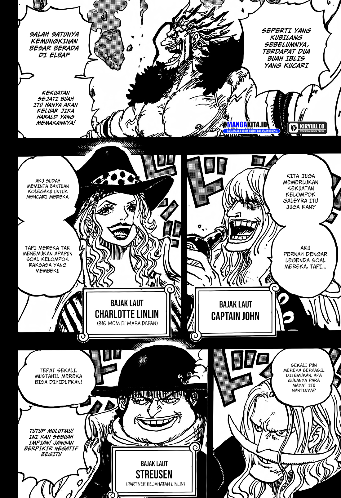 One Piece Chapter 1156 Gambar 13