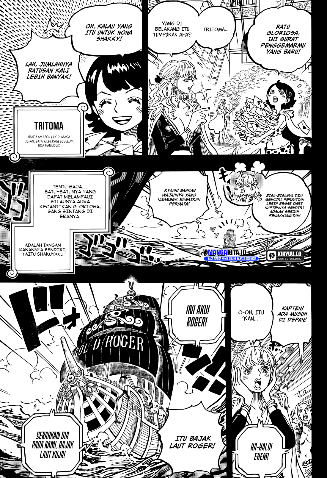 One Piece Chapter 1156 Gambar 4