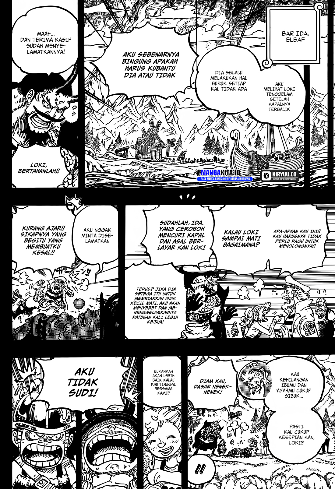 One Piece Chapter 1156 Gambar 9