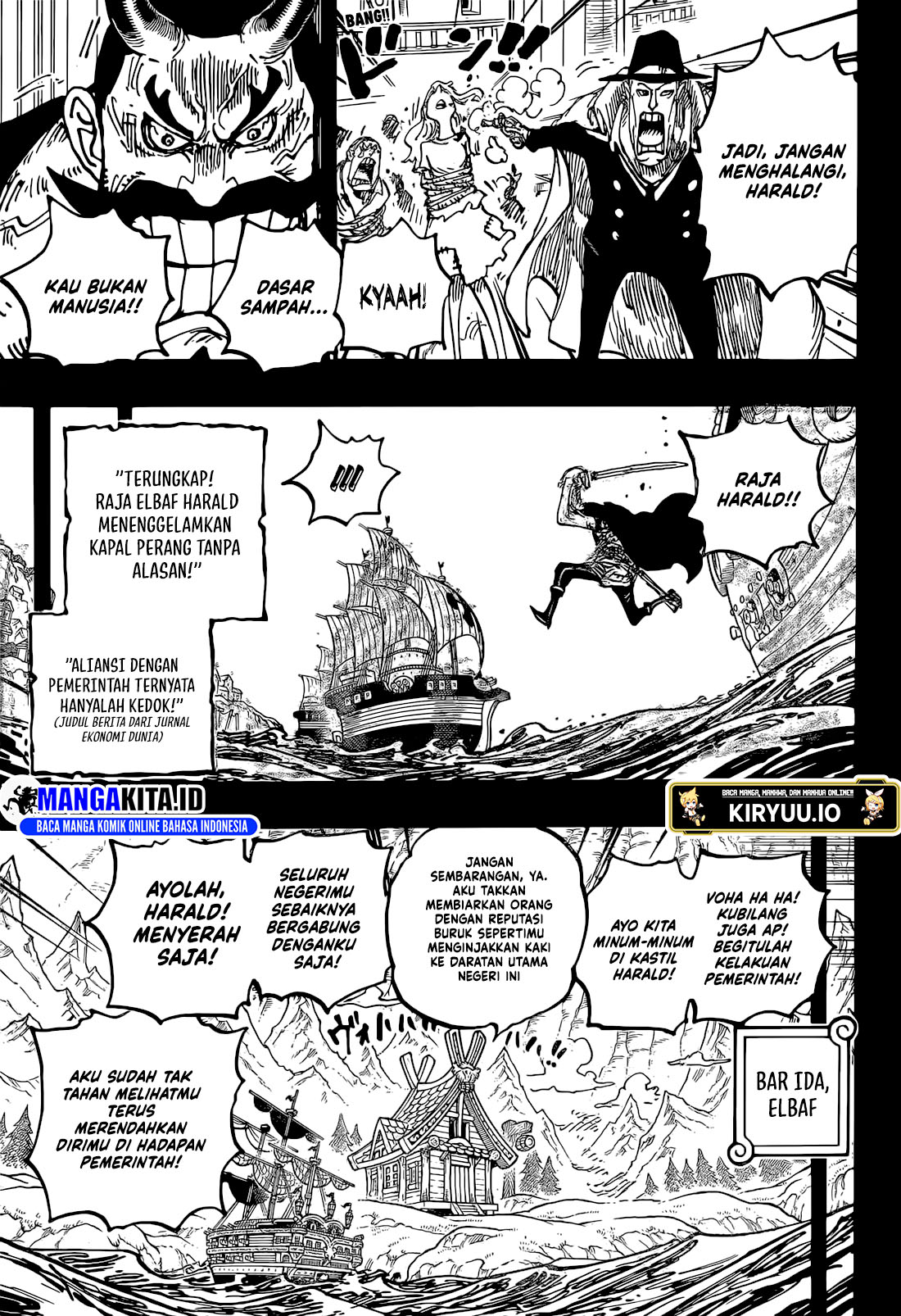 One Piece Chapter 1157 Gambar 8