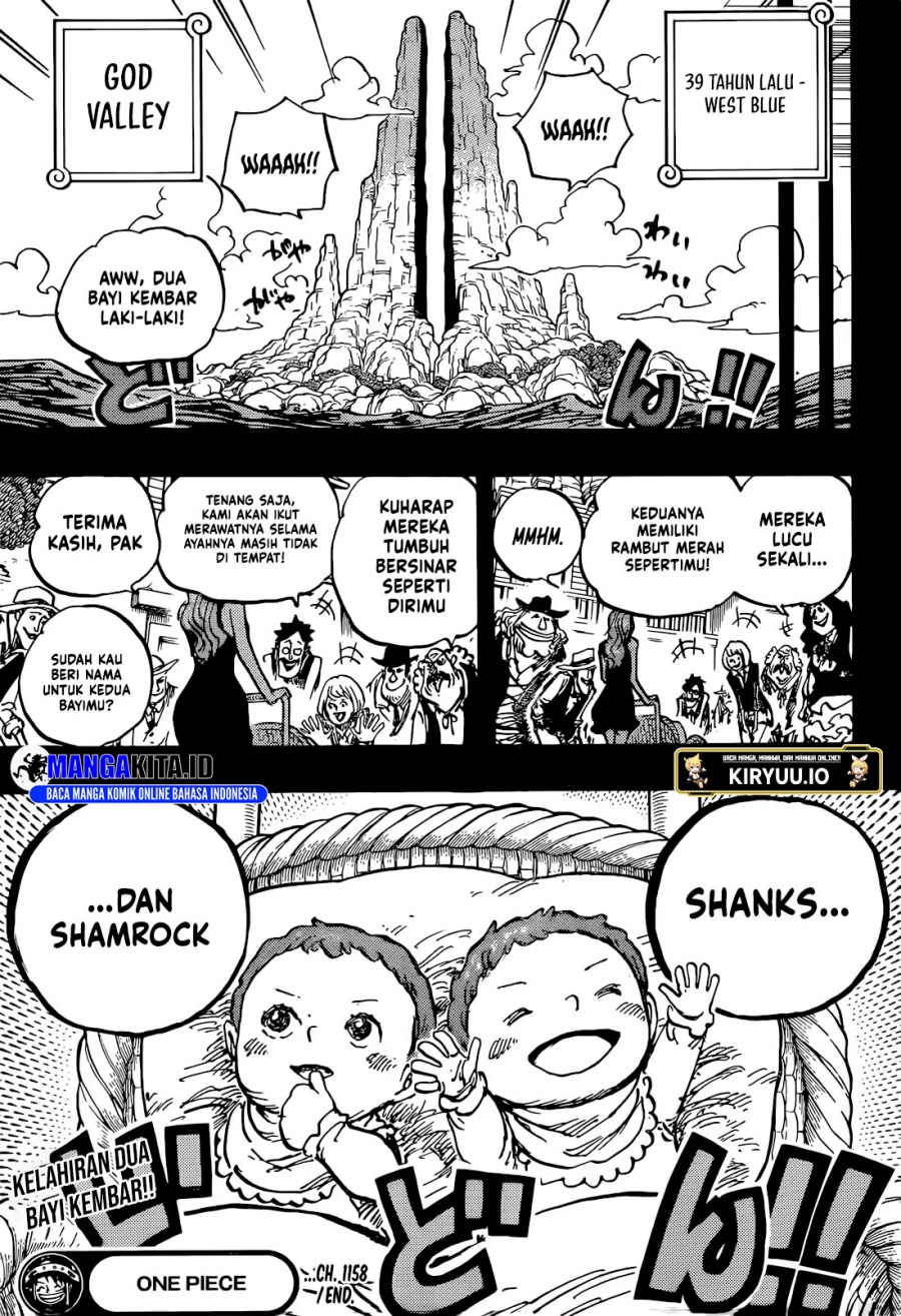 One Piece Chapter 1158 Gambar 14