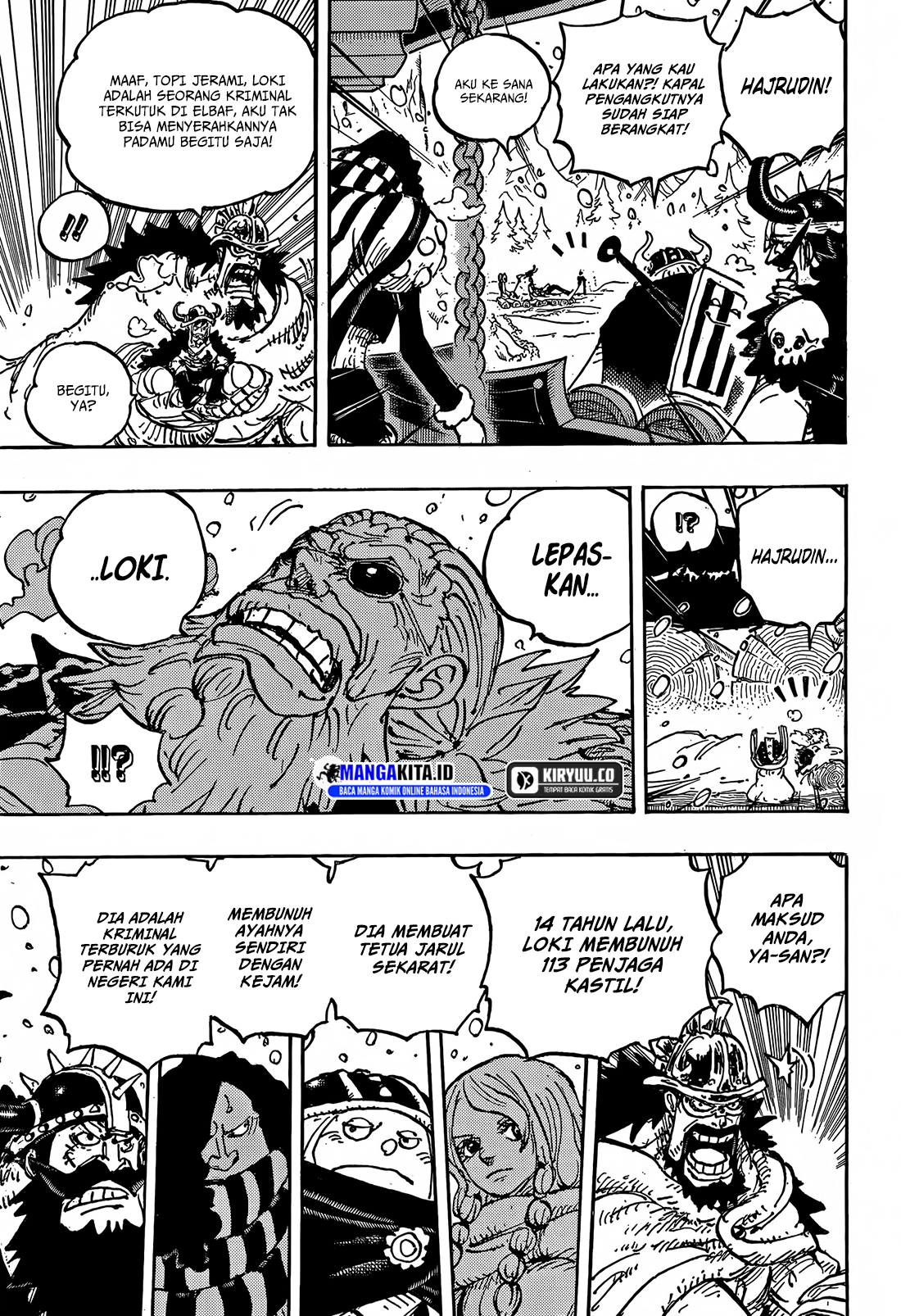 One Piece Chapter 1152 Gambar 8