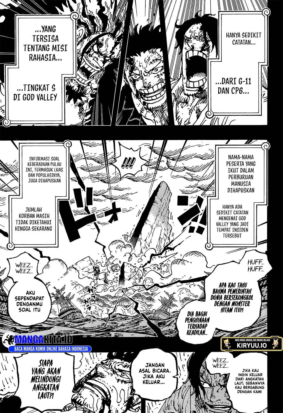 One Piece Chapter 1165 Gambar 13