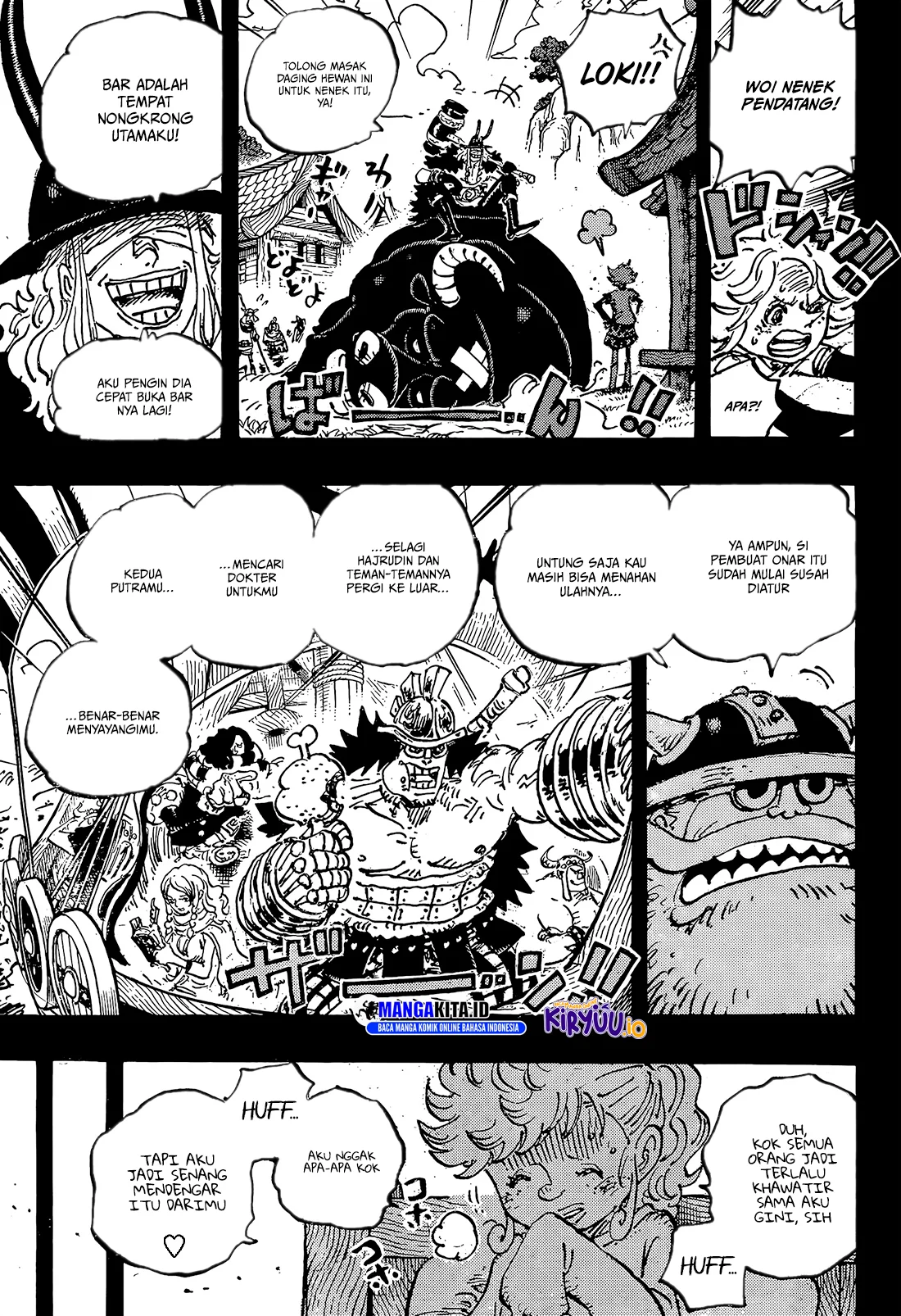 One Piece Chapter 1167 Gambar 16