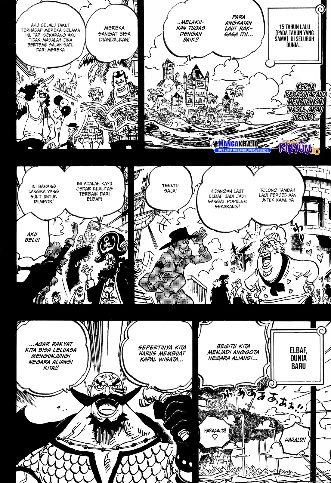One Piece Chapter 1168 Gambar 3