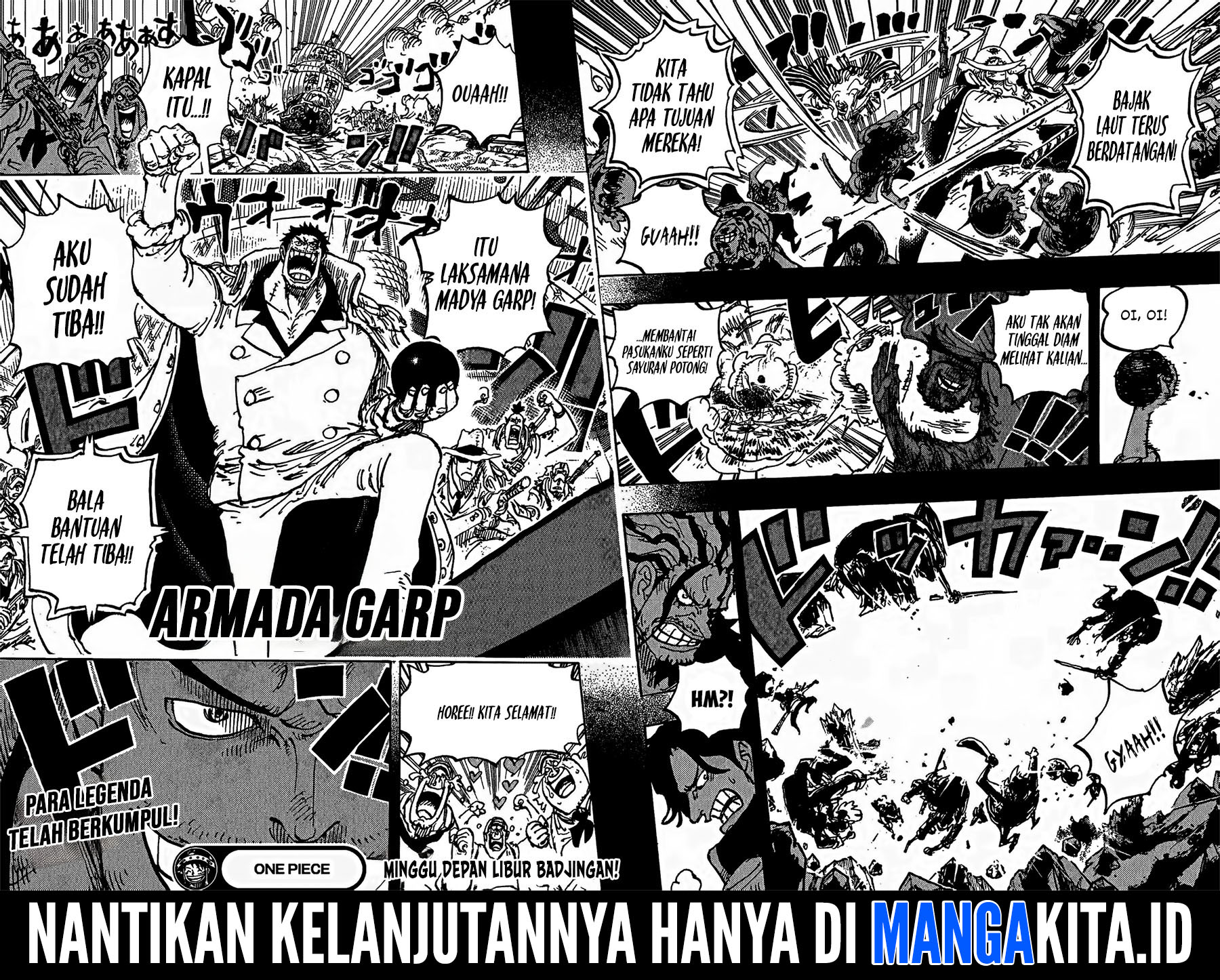 One Piece Chapter 1160 Gambar 14