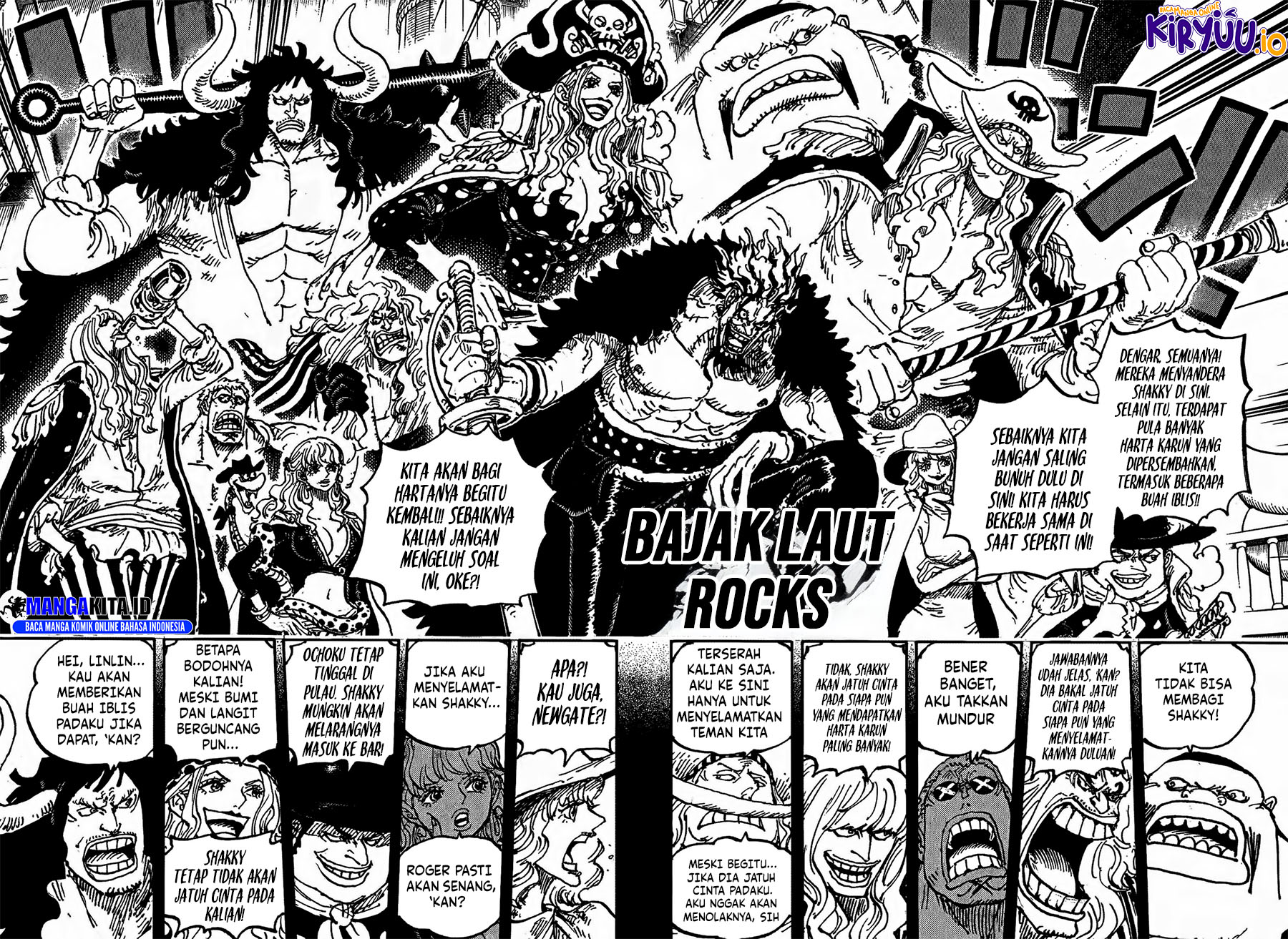 One Piece Chapter 1160 Gambar 9