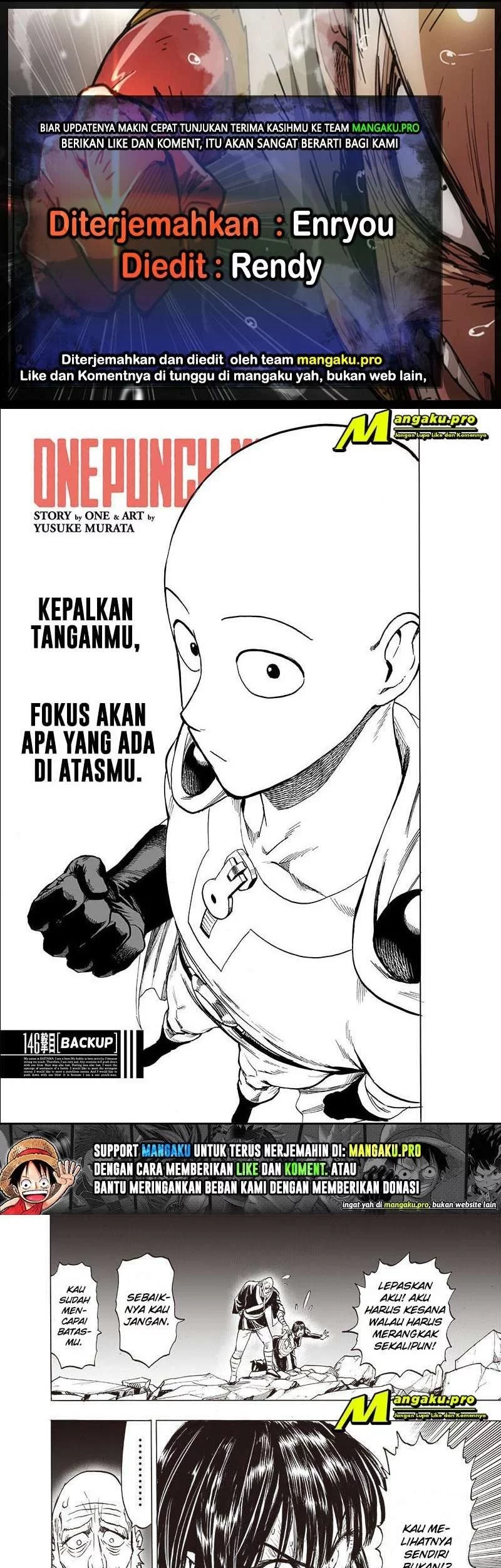 Komik One Punch Man Chapter 194 gambar nomor 1