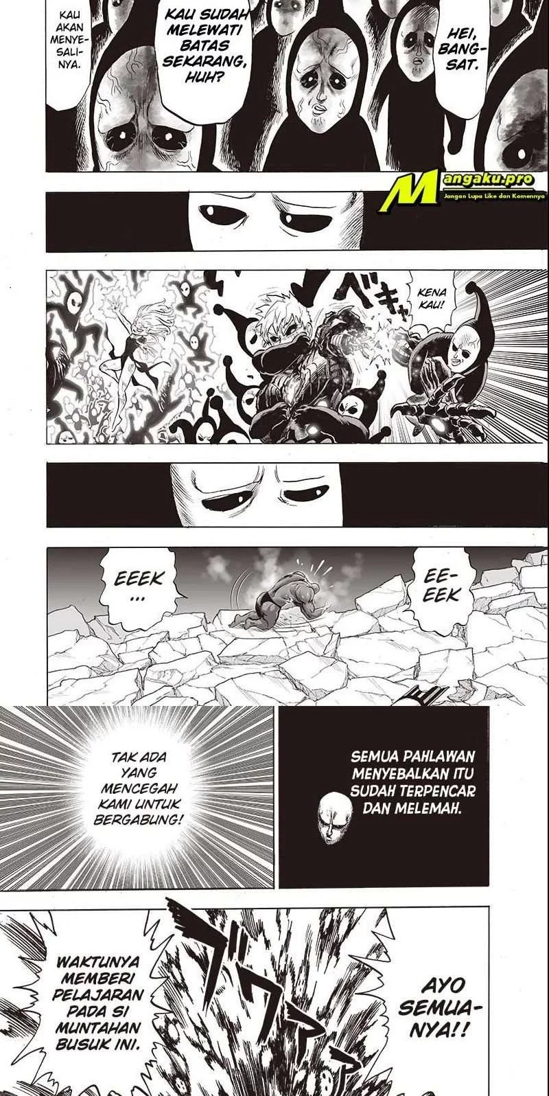 One Punch Man Chapter 196 Gambar 14