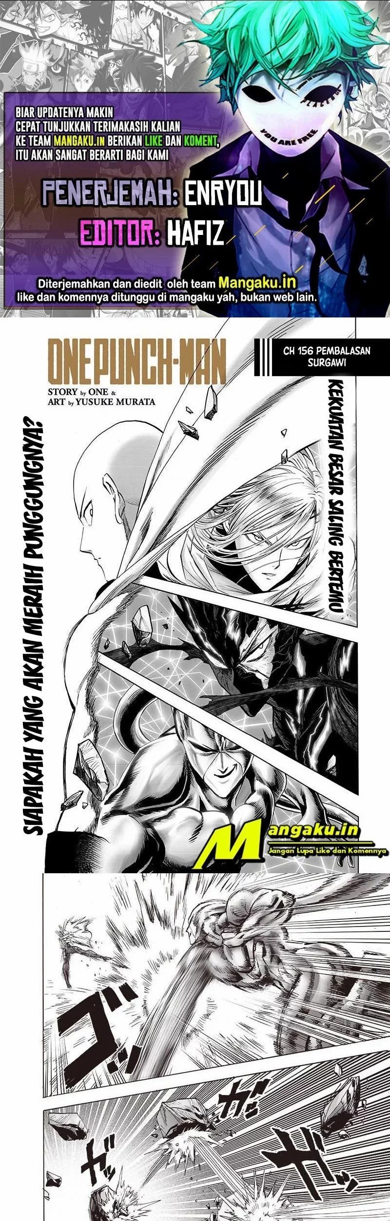 Komik One Punch Man Chapter 204 gambar nomor 1