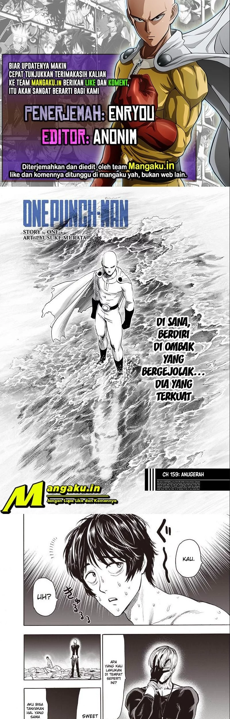 Komik One Punch Man Chapter 207 gambar nomor 1