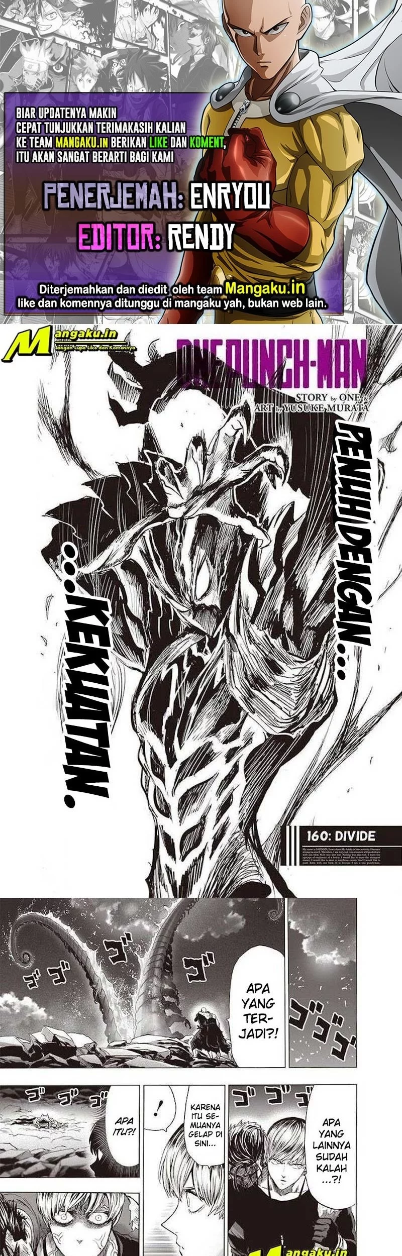 Komik One Punch Man Chapter 208 gambar nomor 1