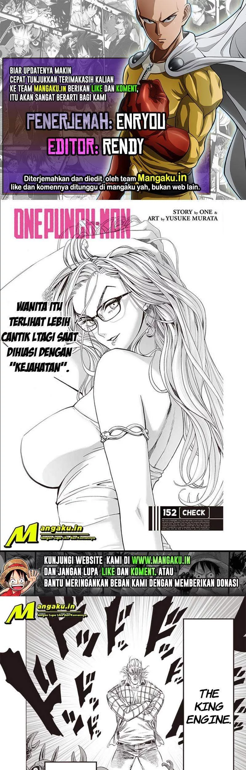 Komik One Punch Man Chapter 200 gambar nomor 1