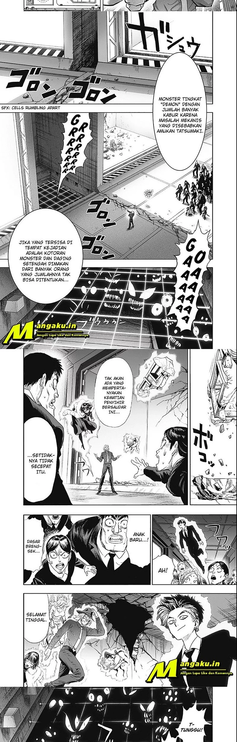 One Punch Man Chapter 225 Gambar 8
