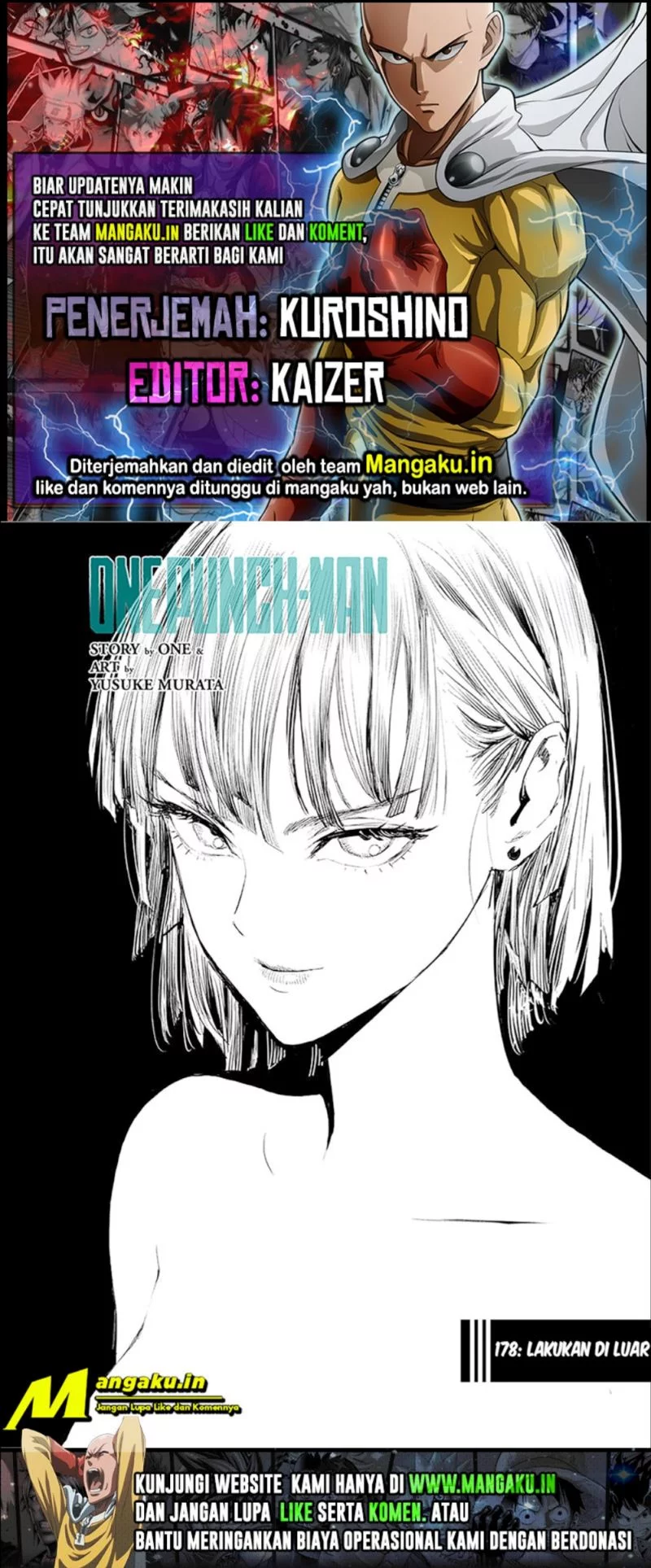 Komik One Punch Man Chapter 226 gambar nomor 1