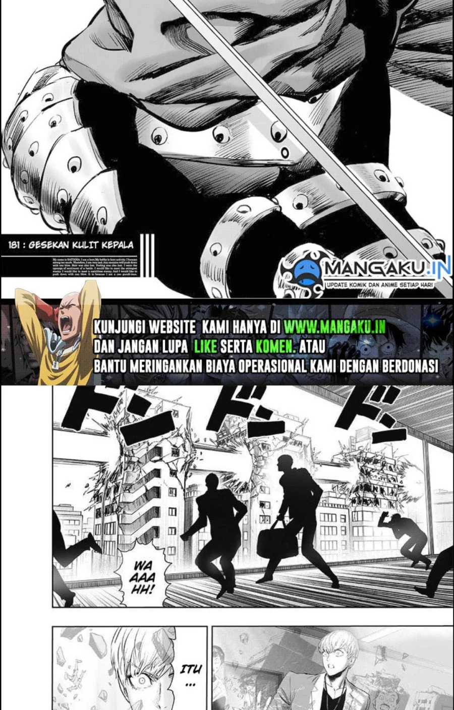 Manga One Punch Man Chapter 229 gambar nomor 2