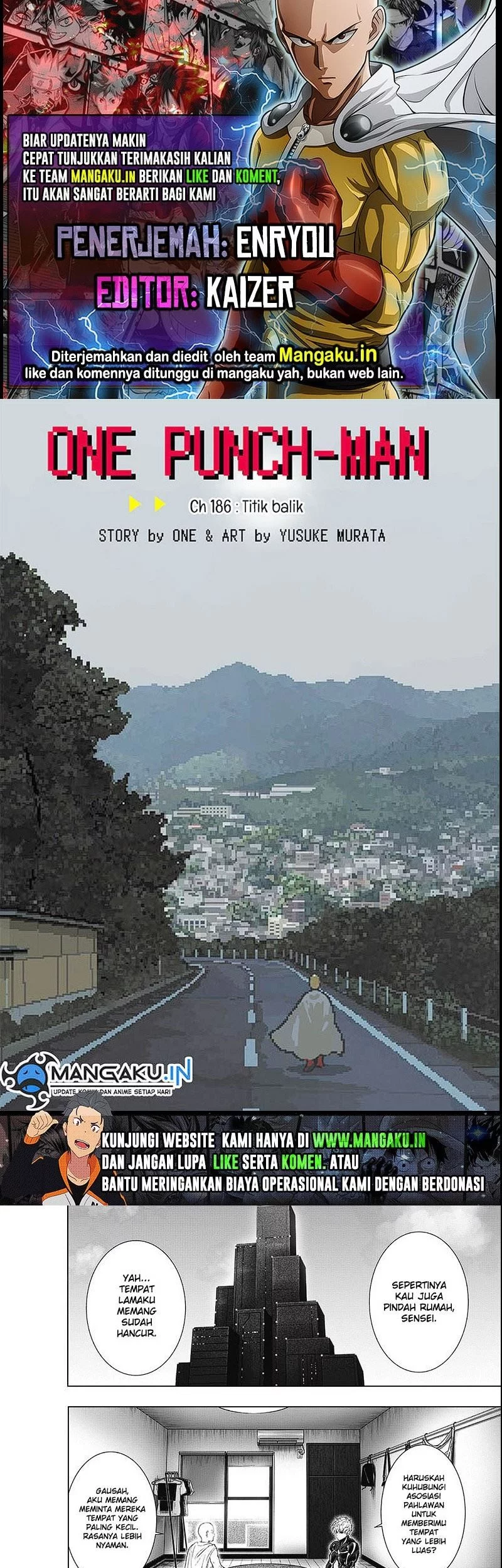 Komik One Punch Man Chapter 234 gambar nomor 1