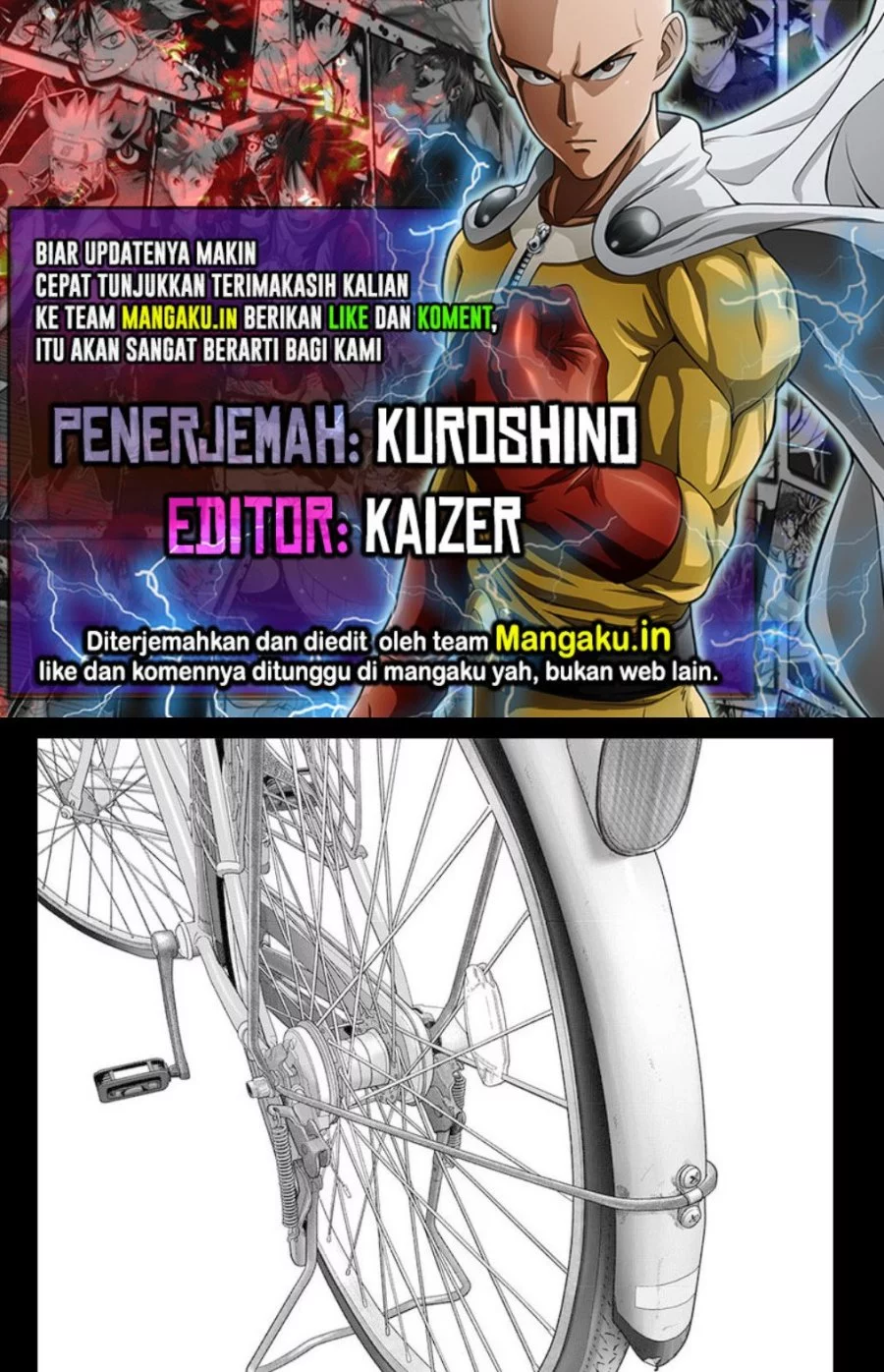Komik One Punch Man Chapter 235.1 gambar nomor 1