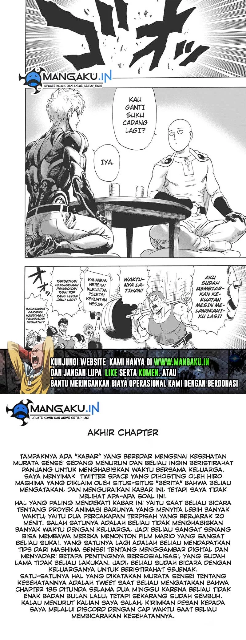 One Punch Man Chapter 233 Gambar 17