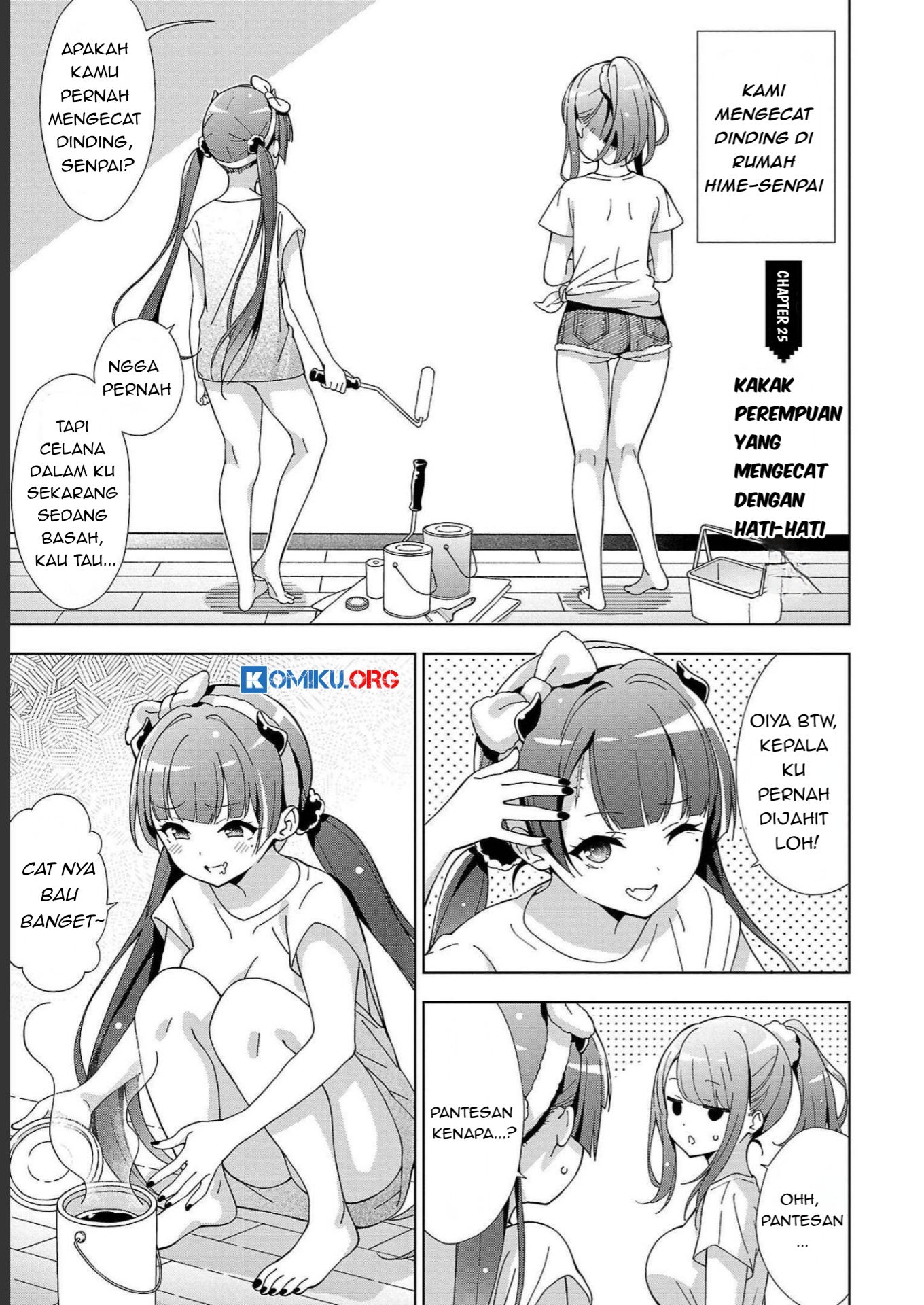 Manga Onee-chan wa Game o Suruto Hito ga Kawaru Onee-chan Chapter 25 gambar nomor 2