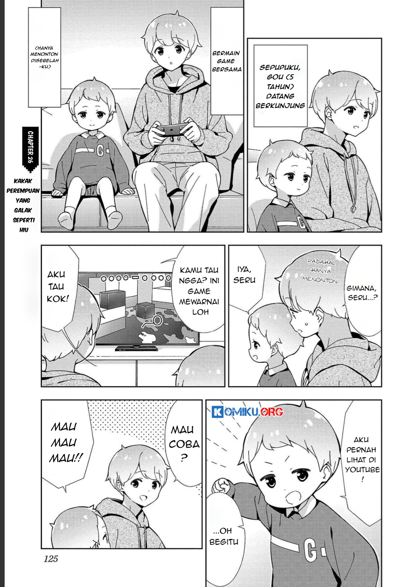 Manga Onee-chan wa Game o Suruto Hito ga Kawaru Onee-chan Chapter 26 gambar nomor 2