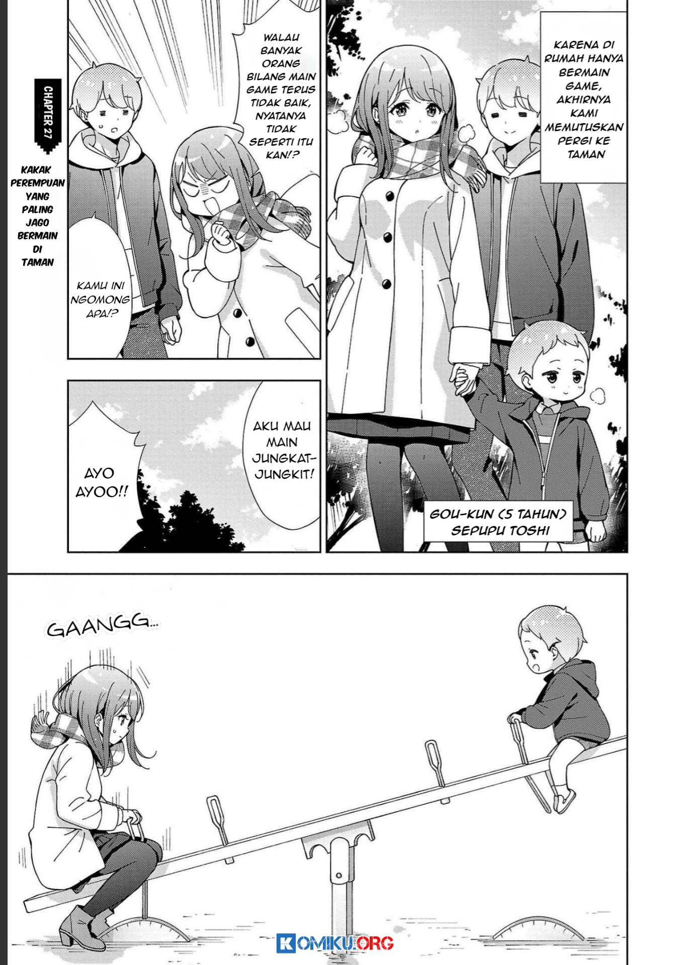 Manga Onee-chan wa Game o Suruto Hito ga Kawaru Onee-chan Chapter 27 gambar nomor 2