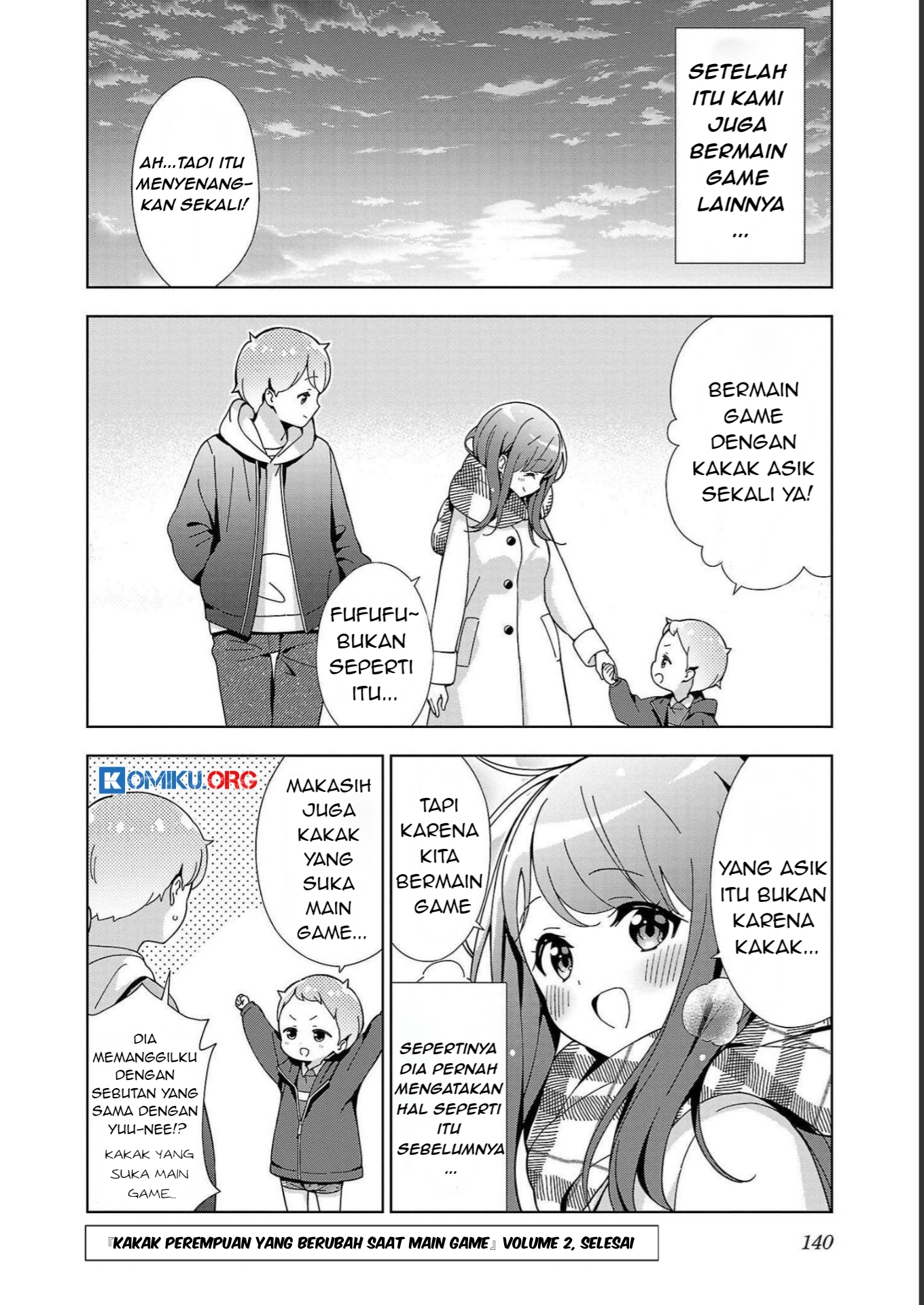 Onee-chan wa Game o Suruto Hito ga Kawaru Onee-chan Chapter 27 Gambar 9